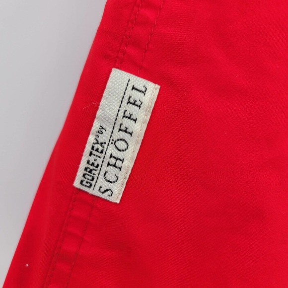 SCHOFFEL Sports Power Men's Size 42 GORE-TEX Ski Pants Trousers Red High Waist - Picture 10 of 16